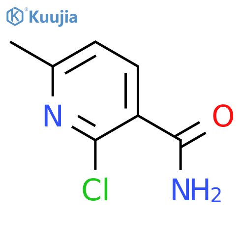 2-Chloro-6-methylnicotinamide structure
