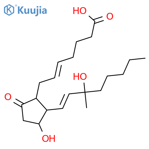 Prosta-5,13-dien-1-oicacid, 11,15-dihydroxy-15-methyl-9-oxo-, (5Z,11a,13E,15R)- structure
