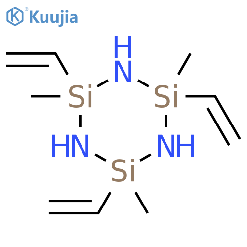 2,4,6-Trimethyl-2,4,6-trivinylcyclotrisilazane structure
