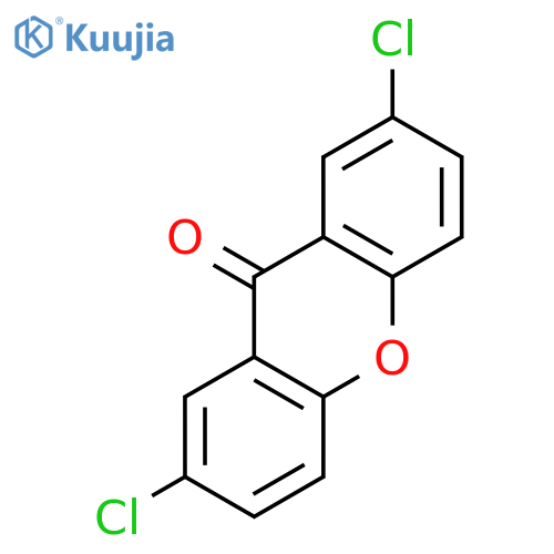 9H-Xanthen-9-one, 2,7-dichloro- structure