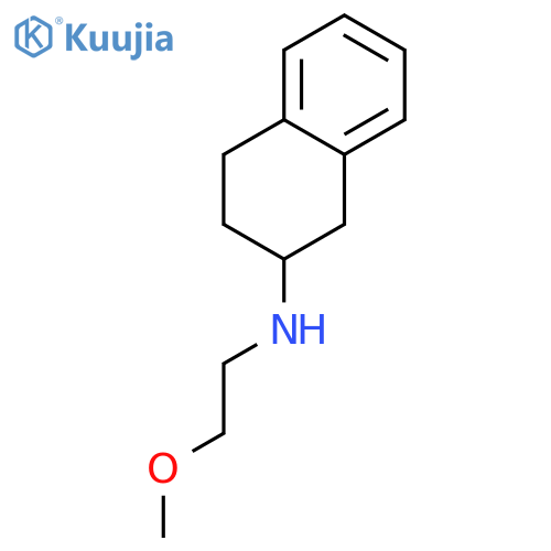 N-(2-methoxyethyl)-1,2,3,4-tetrahydronaphthalen-2-amine structure