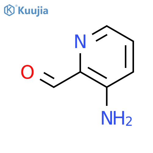 3-aminopyridine-2-carbaldehyde structure