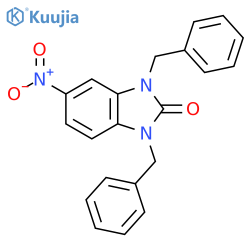 1,3-Dibenzyl-5-nitro-1,3-dihydro-2H-benzo[d]imidazol-2-one structure