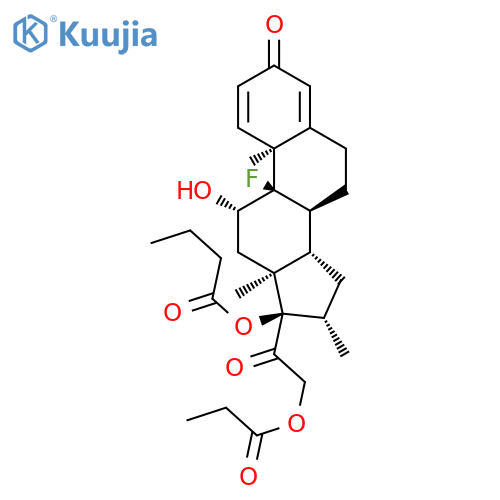 Betamethasone-17-butyrate-21-propionate structure