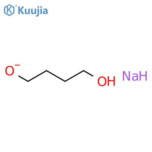 Monosodium salt of 1,4-butanediol structure