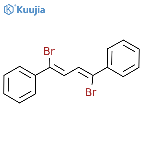 1,1'-[(1Z,3Z)-1,4-Dibromo-1,3-butadiene-1,4-diyl]bis[benzene] structure