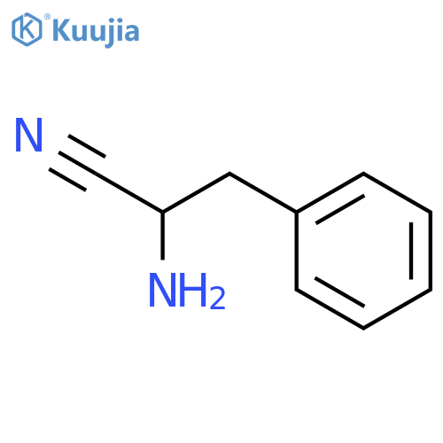 2-Amino-3-phenylpropanenitrile structure
