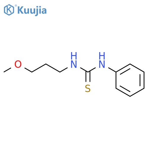 1-(3-Methoxypropyl)-3-phenylthiourea structure