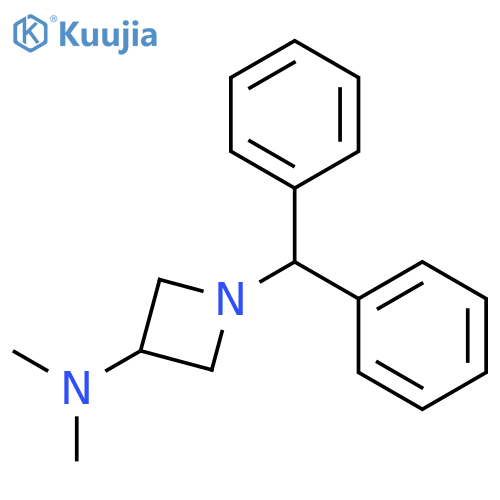 1-benzhydryl-n,n-dimethylazetidin-3-amine structure