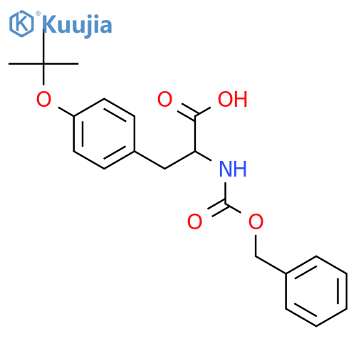 Z-Tyr(tBu)-OH structure