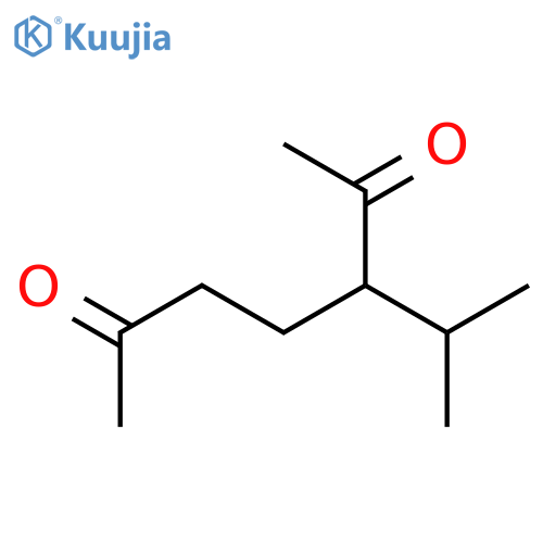 2,6-Heptanedione, 3-(1-methylethyl)- structure