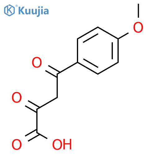 4-(4-methoxyphenyl)-2,4-dioxobutanoic Acid structure
