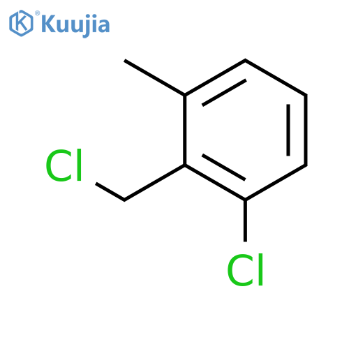 1-chloro-2-(chloromethyl)-3-methylbenzene structure