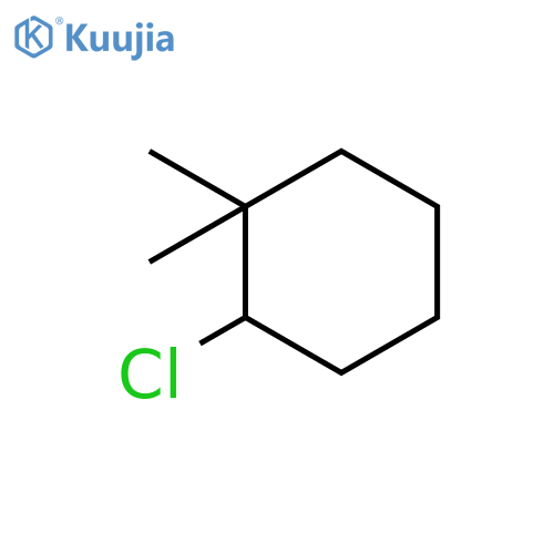 Cyclohexane, 2-chloro-1,1-dimethyl- structure