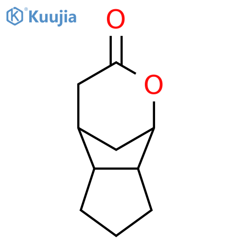1,5-Methano-3H-cyclopent[c]oxepin-3-one,octahydro- structure
