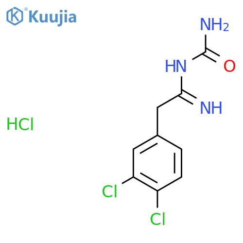 1-(1-Amino-2-(3,4-Dichlorophenyl)Ethylidene)Urea Hydrochloride structure