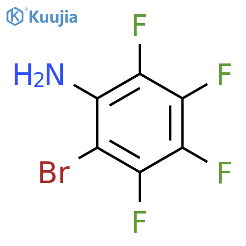 2-Bromo-3,4,5,6-tetrafluoroaniline structure