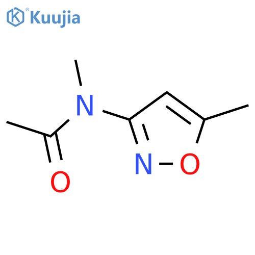 acetamide, n-methyl-n-(5-methyl-3-isoxazolyl)- (9ci) structure