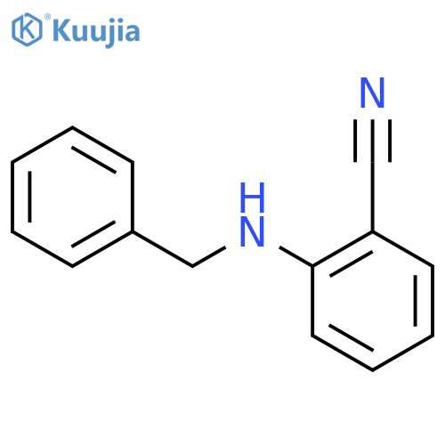 2-(Benzylamino)benzonitrile structure