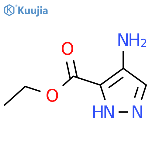 ethyl 4-amino-1H-pyrazole-3-carboxylate structure