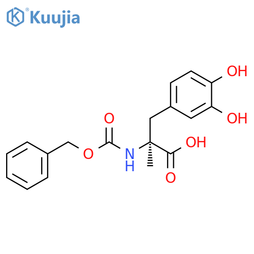 L-Tyrosine, 3-hydroxy-a-methyl-N-[(phenylmethoxy)carbonyl]- structure