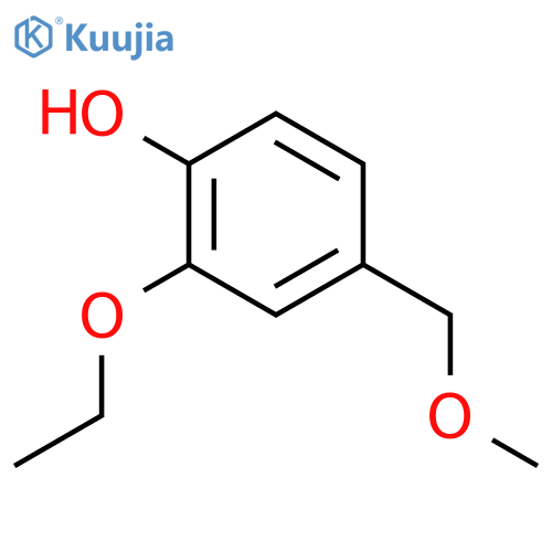 Phenol,2-ethoxy-4-(methoxymethyl)- structure