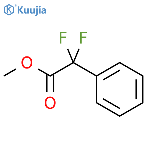 methyl 2,2-difluoro-2-phenylacetate structure