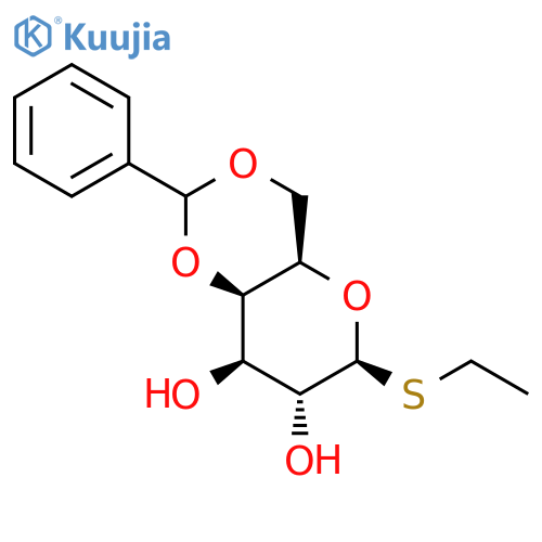 Ethyl 4,6-O-Benzylidene-b-D-thiogalactopyranoside structure