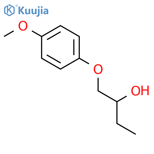 2-Butanol, 1-(4-methoxyphenoxy)- structure