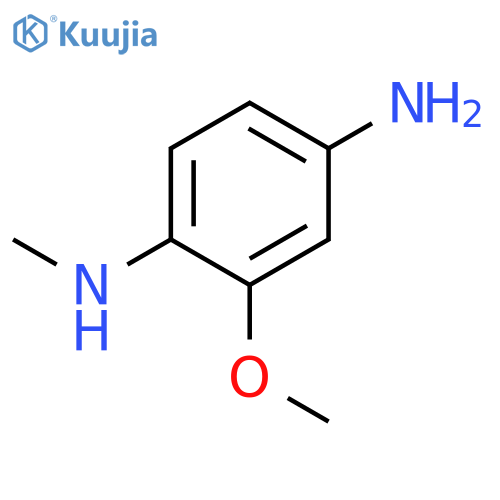 2-methoxy-N1-methylbenzene-1,4-diamine structure