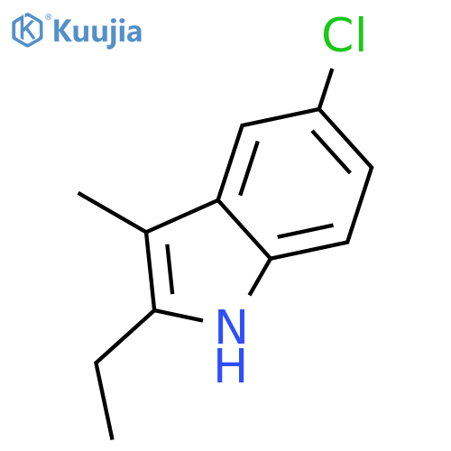 5-chloro-2-ethyl-3-methyl-1H-Indole structure
