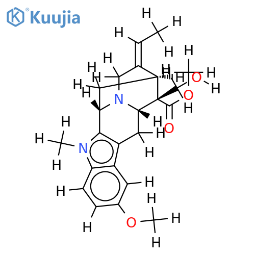 17-hydroxy-10-methoxy-1-methyl-sarpagane-16-carboxylic acid methyl ester structure
