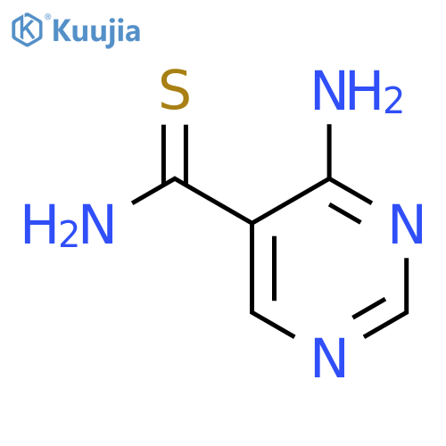 4-aminopyrimidine-5-carbothioamide structure