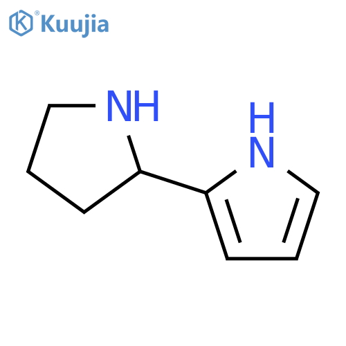 2-(pyrrolidin-2-yl)-1H-pyrrole structure
