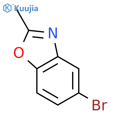 5-Bromo-2-methylbenzooxazole structure