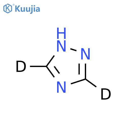 1,2,4-Triazole-d2 structure