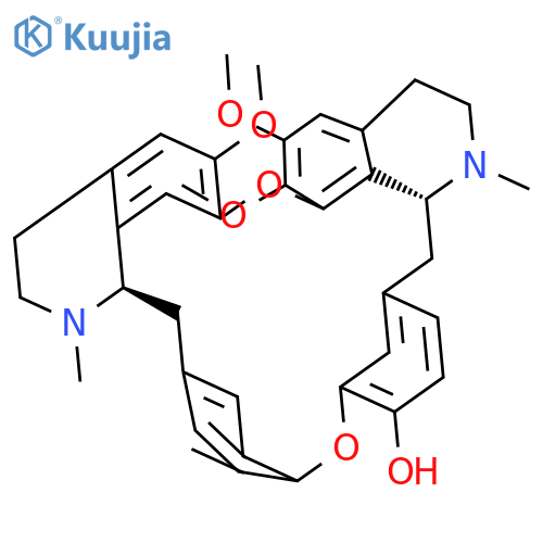 (1'beta)-6,6',7-trimethoxy-2,2'-dimethylberbaman-12-ol structure