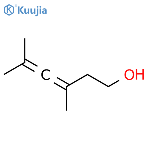 3,4-Hexadien-1-ol, 3,5-dimethyl- structure
