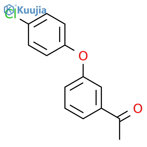 1-3-(4-Chlorophenoxy)PhenylEthan-1-One structure