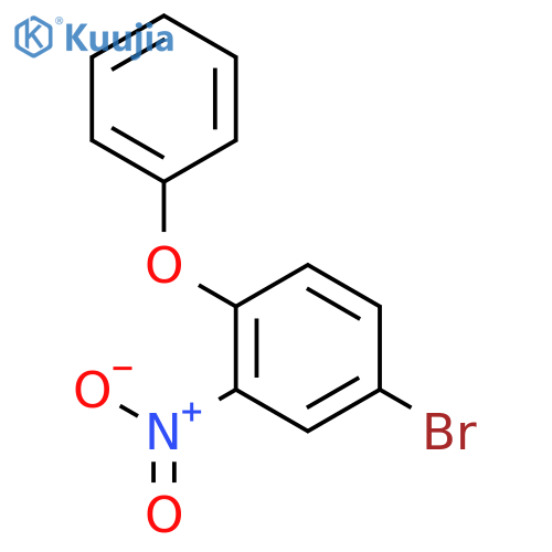 4-Bromo-2-nitro-1-phenoxybenzene structure