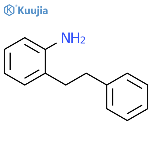 2-(2-phenylethyl)aniline structure