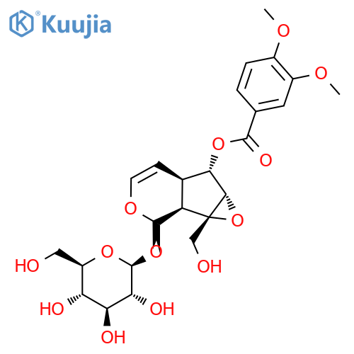 6-O-Veratroylcatalpol structure