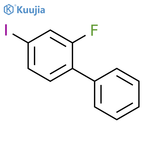 1,1'-Biphenyl, 2-fluoro-4-iodo- structure