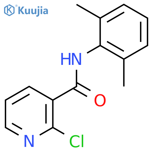 2-chloro-N-(2,6-dimethylphenyl)pyridine-3-carboxamide structure