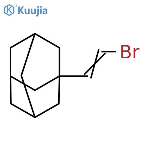 Tricyclo[3.3.1.13,7]decane, 1-(2-bromoethenyl)- structure