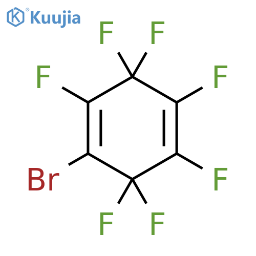 1,4-Cyclohexadiene, 1-bromo-2,3,3,4,5,6,6-heptafluoro- structure