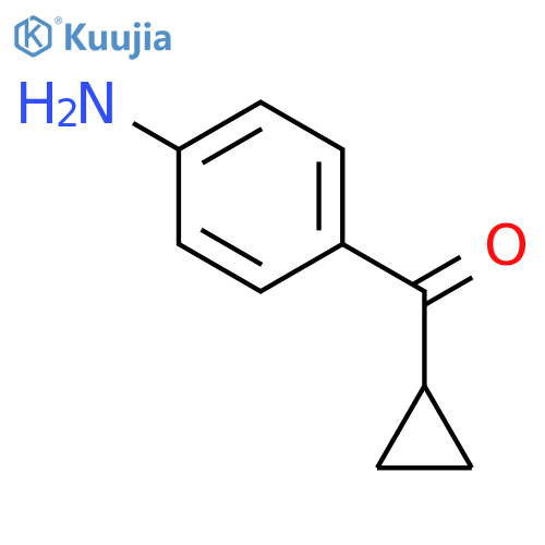 4-cyclopropanecarbonylaniline structure