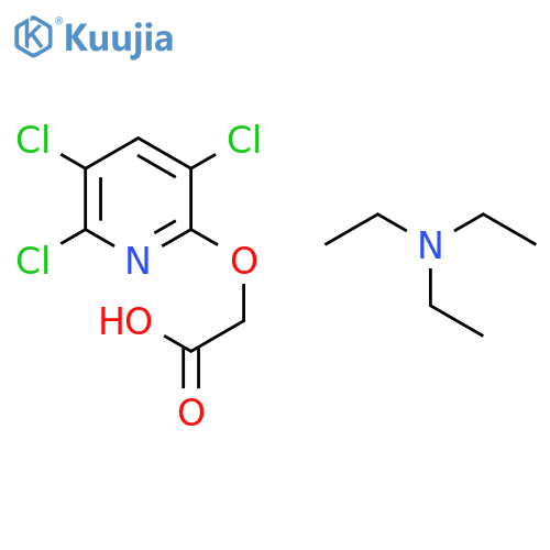 [(3,5,6-trichloro-2-pyridyl)oxy]acetic acid, compound with triethylamine (1:1) structure