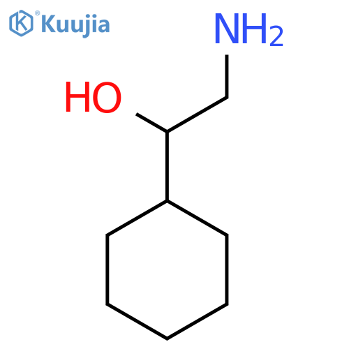 2-Amino-1-cyclohexylethan-1-ol structure