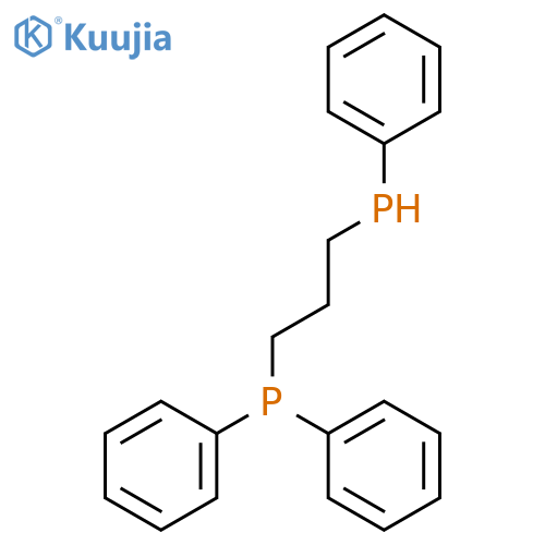 Phosphine, diphenyl[3-(phenylphosphino)propyl]- structure